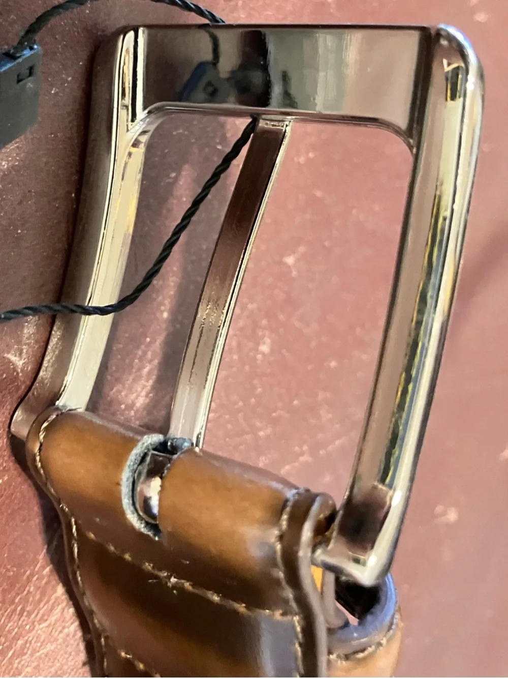 Men's Vatan Brown Leather Belt - Classic Casual